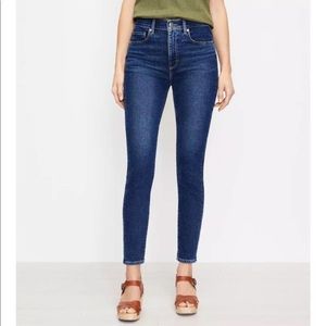 👖LOFT High Waist Skinny Ankle Jeans 👖